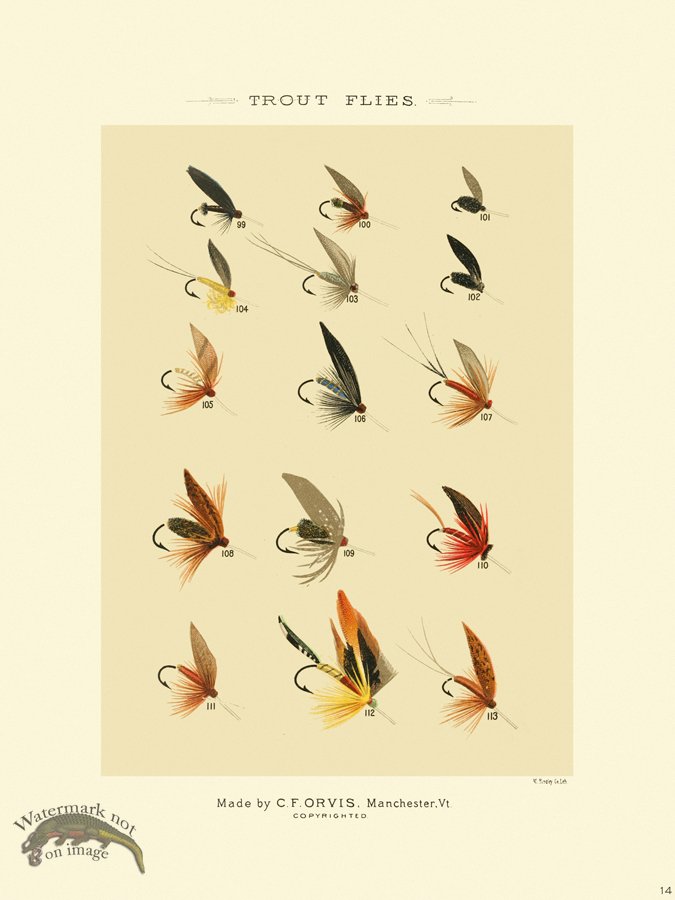 (image for) Favorite Flies 14 Trout