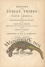 Title Page for McKenny & Hall Indians