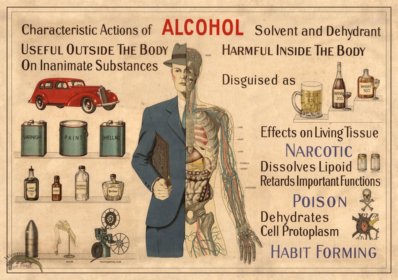 Alcohol Prohibition Poster