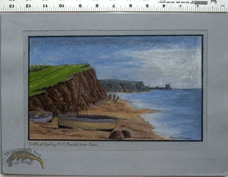 (image for) Cliffs at Galley Hill, Bexhill-on-Sea