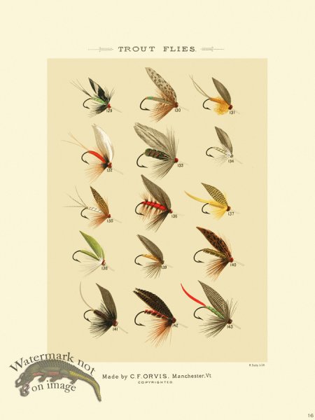 (image for) Favorite Flies 16 Trout